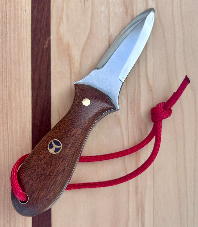 004 - Model One Oyster Knife - Mahogany - Bristol