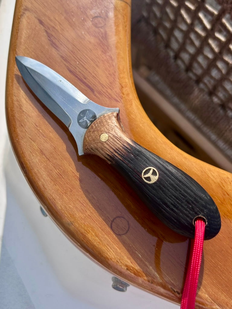 008- Model One Oyster Knife - Bourbon Barrel Stave - My Old Kentucky Home