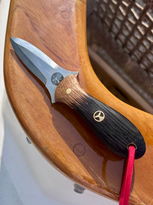 008- Model One Oyster Knife - Bourbon Barrel Stave - My Old Kentucky Home
