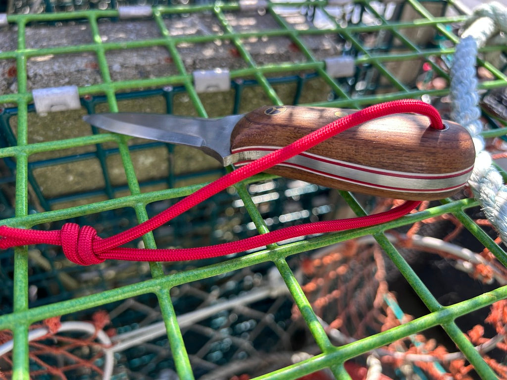007 - Model One Oyster Knife - Burmese Teak - Vigilant