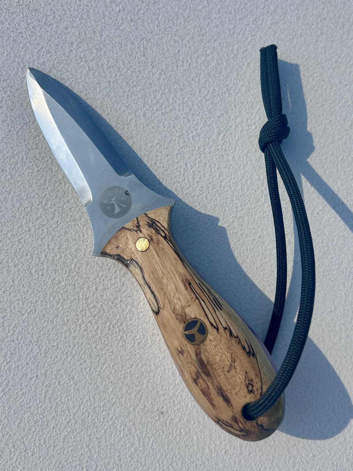 009 - Model One Oyster Knife - Spalted Maple