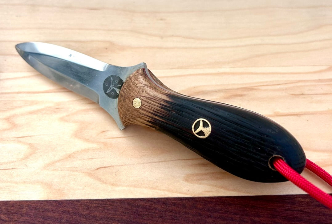008- Model One Oyster Knife - Bourbon Barrel Stave - My Old Kentucky Home