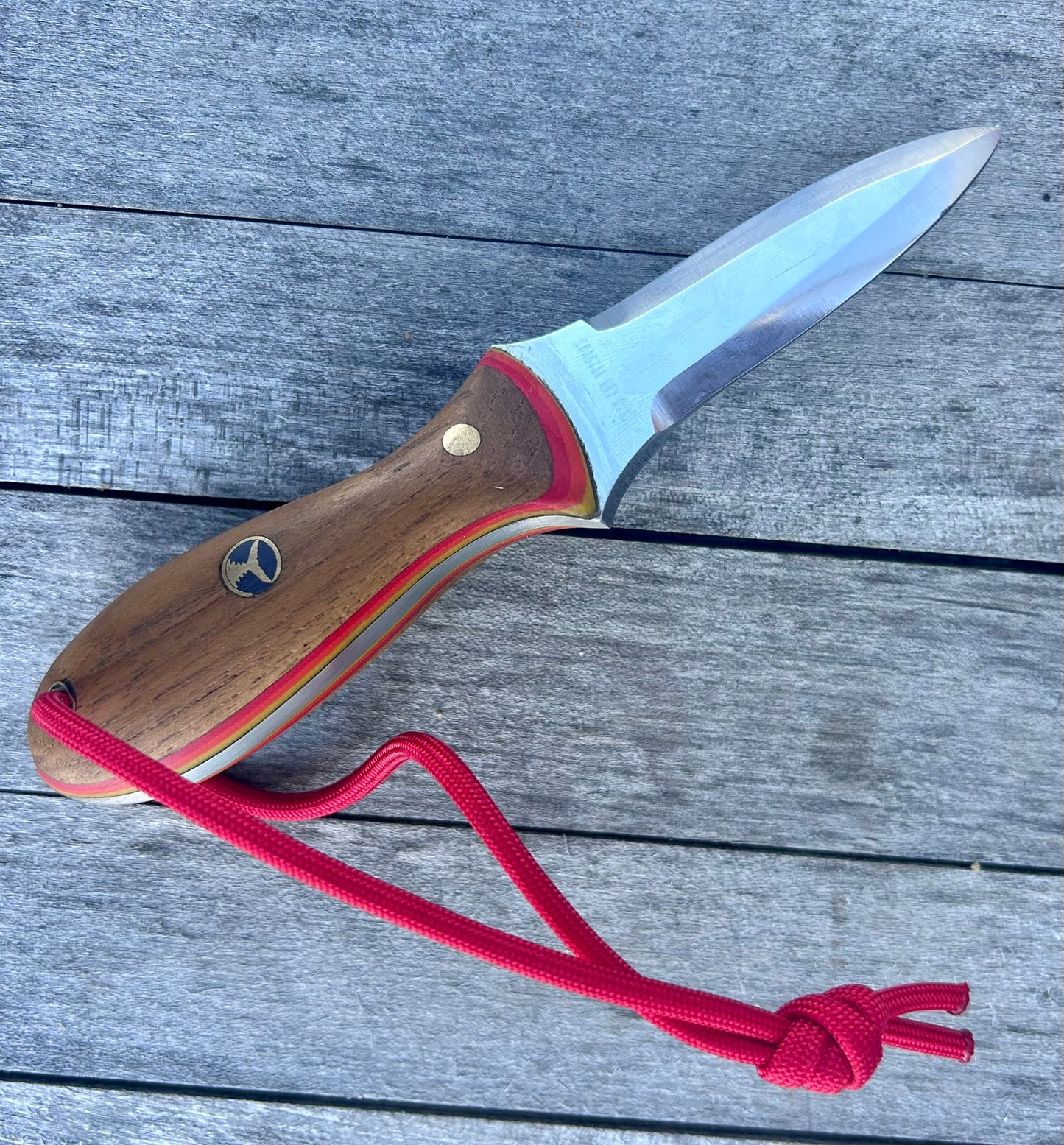012 - Model One Oyster Knife - Tequila Sunrise