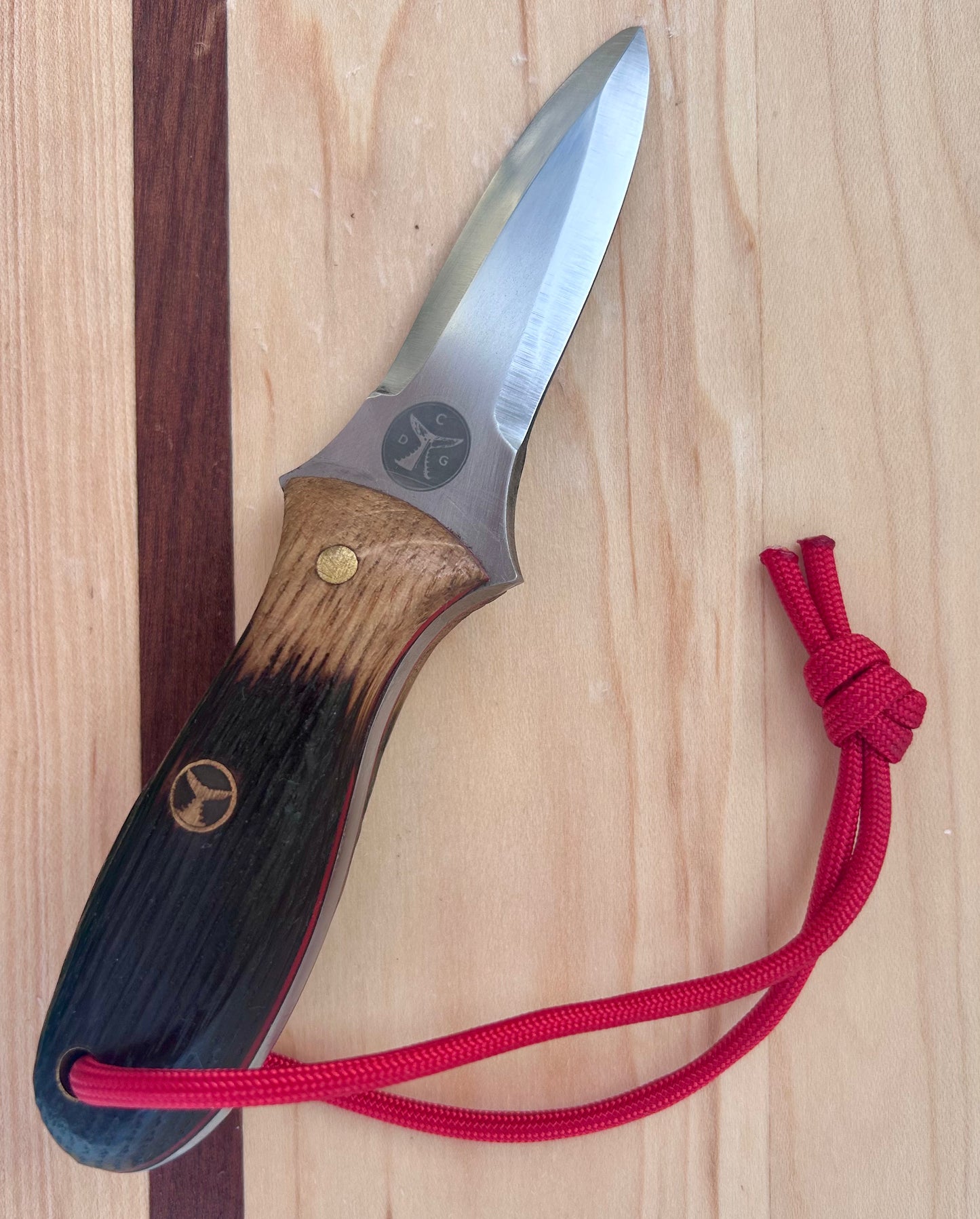 008- Model One Oyster Knife - Bourbon Barrel Stave - My Old Kentucky Home