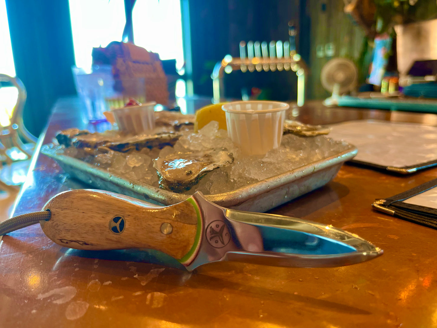 030 - Model One Oyster Tool - Spalted Maple - Lacoste