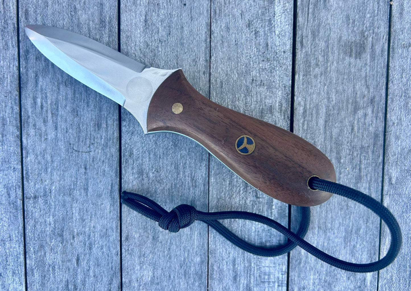 006 - Model One Oyster Knife - Macassar Ebony - Magic