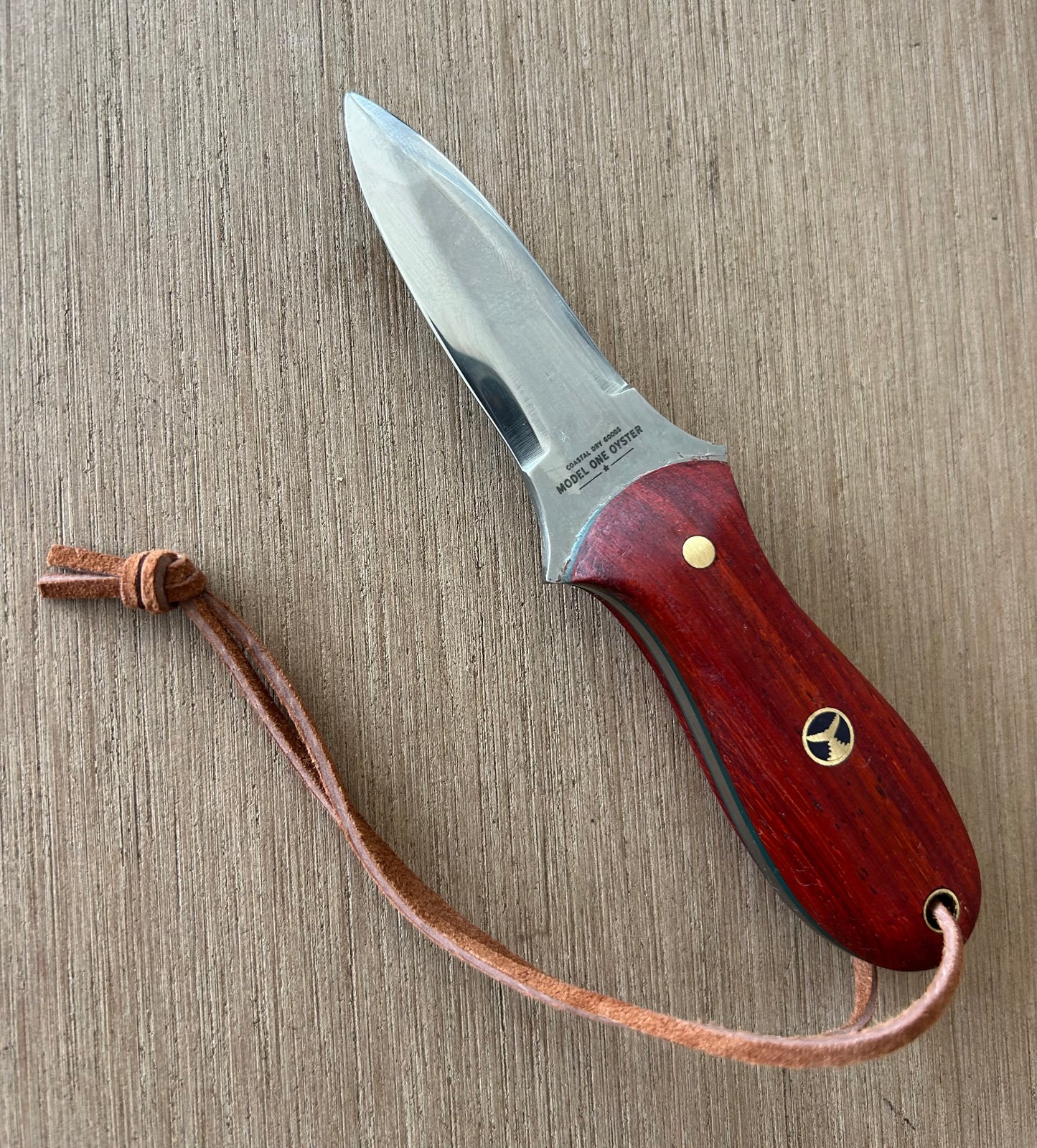 017 - Model One Oyster Tool -  Padauk