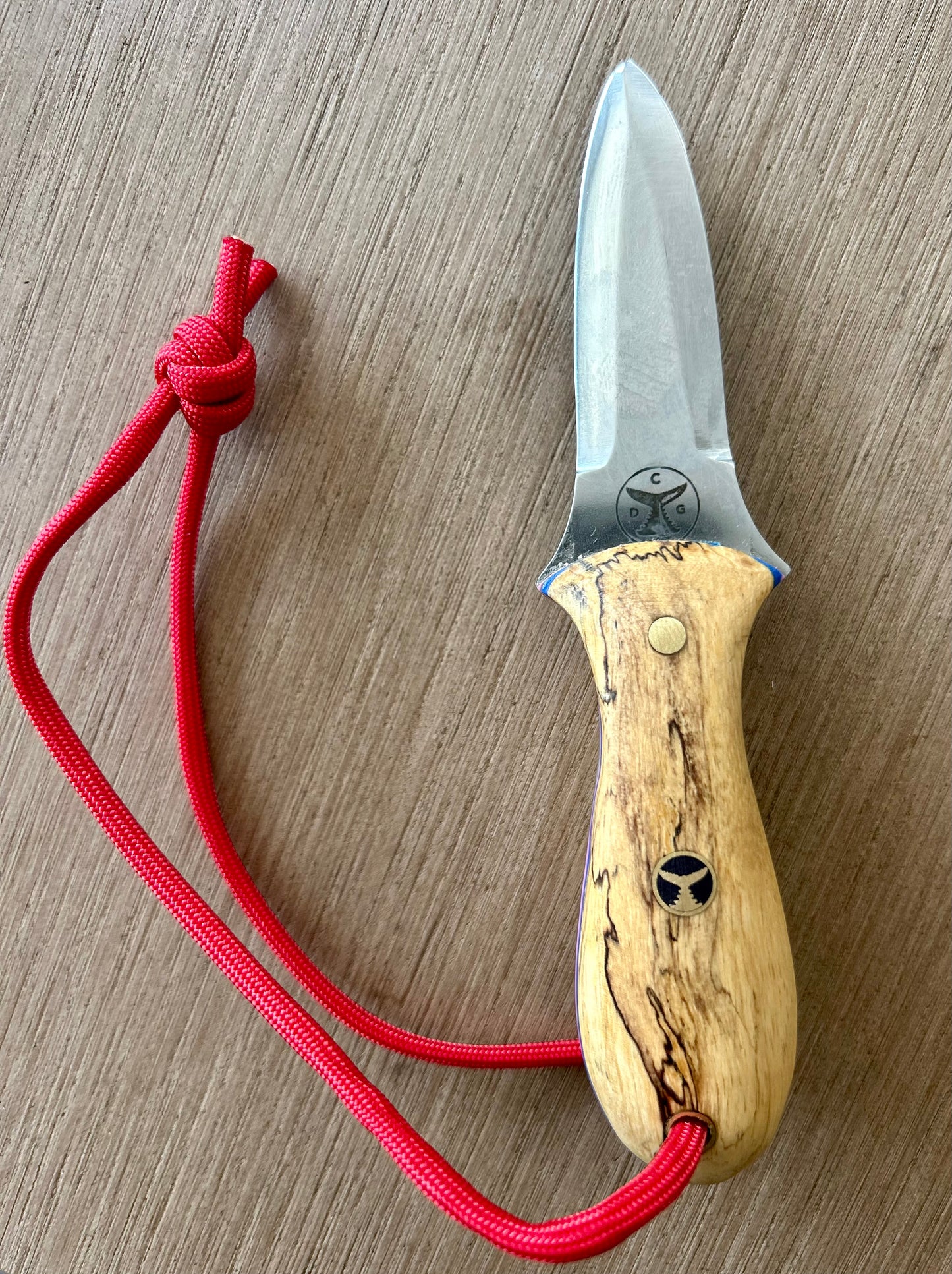 020 - Model One Oyster Tool -  Spalted Maple