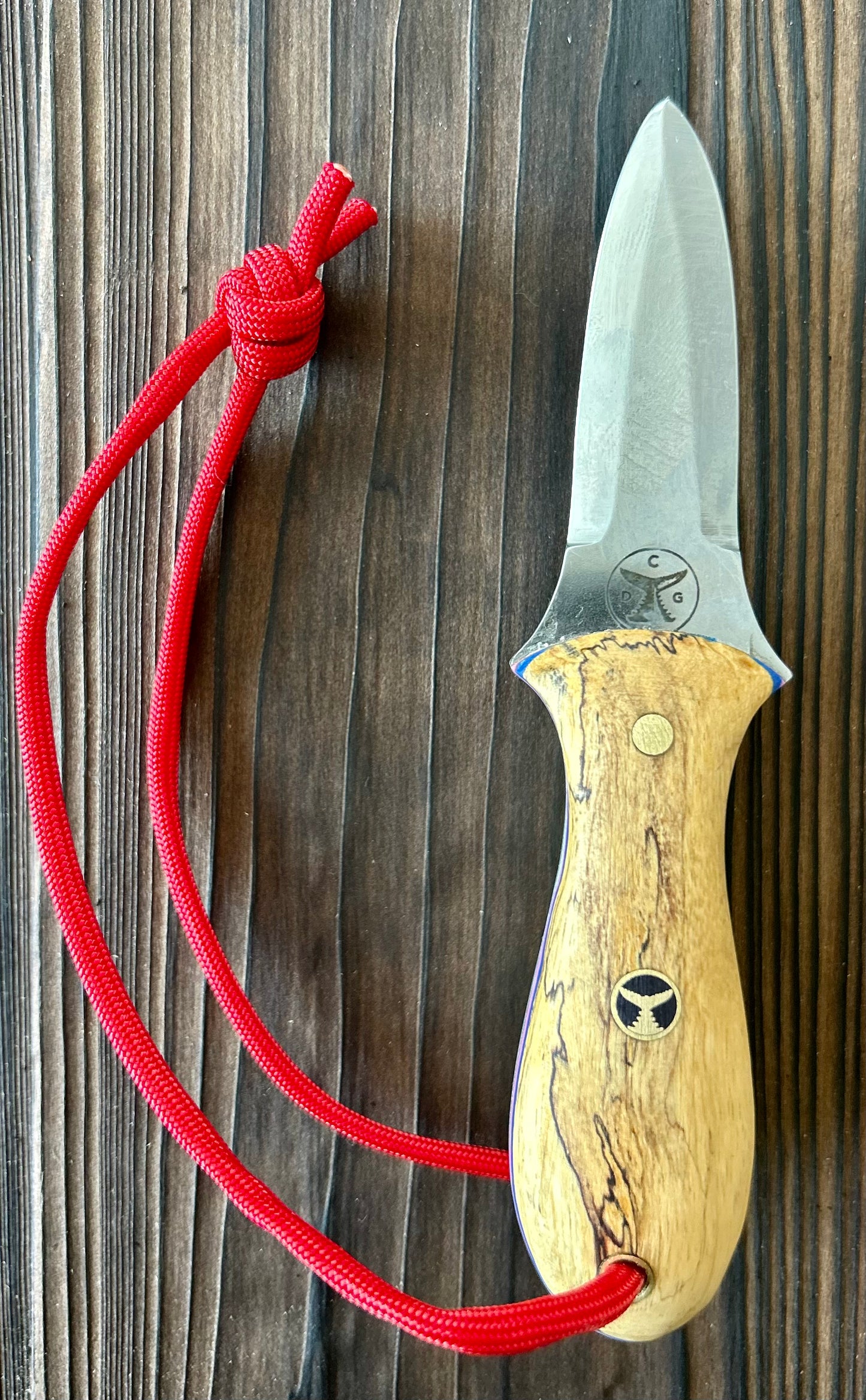 020 - Model One Oyster Tool -  Spalted Maple