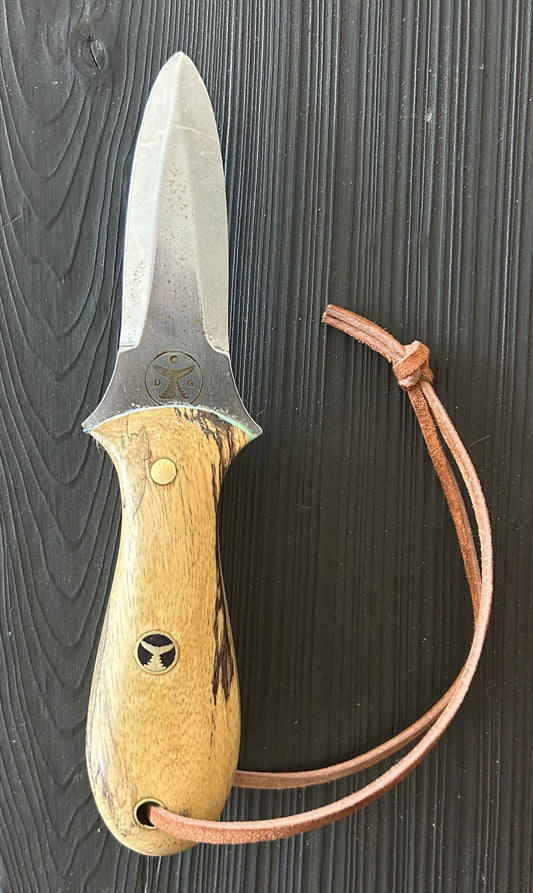 023 - Model One Oyster Tool -  Spalted Maple