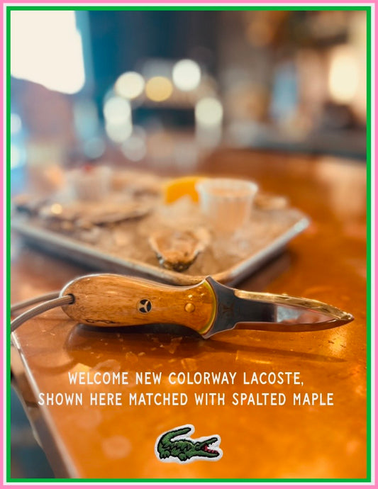 030 - Model One Oyster Tool - Spalted Maple - Lacoste